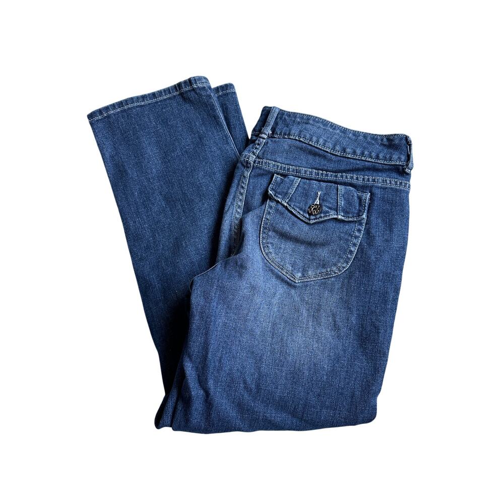 Simply Vera Straight Leg Medium Wash Jeans Size 8